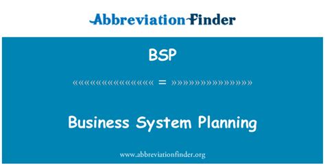 bsp definition.